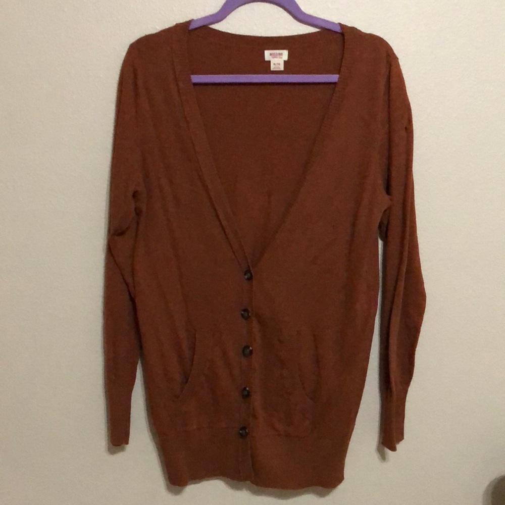 Mr. Rodgers Burnt Brown Sweater